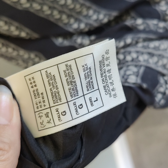 Max Studio Skirt Size L Silk - Picture 4 of 6